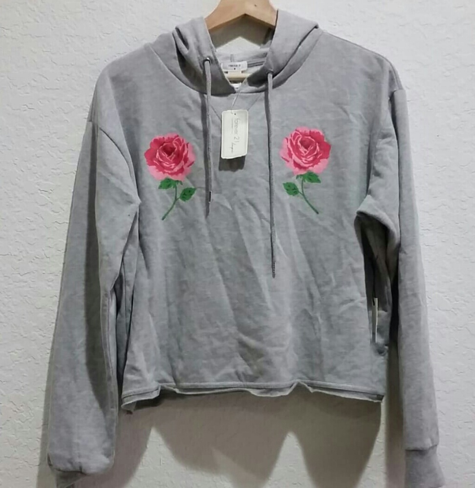 Rose Graphic Hoodie